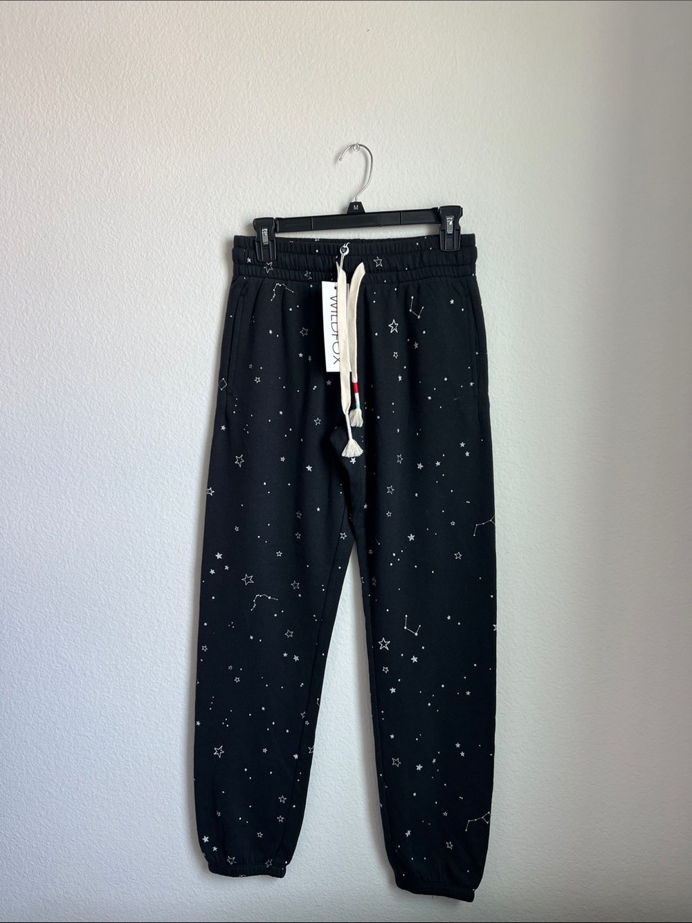 WILDFOX Star Lights Super Soft  Villa Pants Black Small